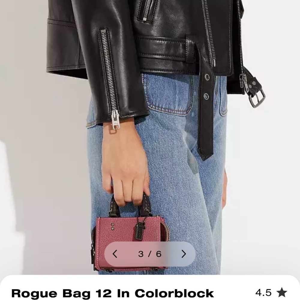 Rogue Mini Bag in Pink and Black